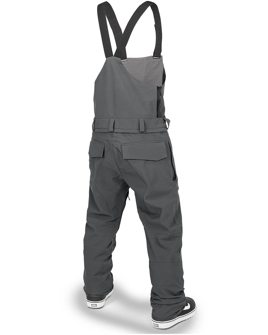 Roan Bib Overall Snow Bib - Charcoal