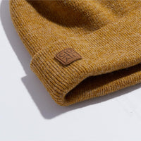 Tuque Harbor Rib Knit Fisherman - Heather Mustard