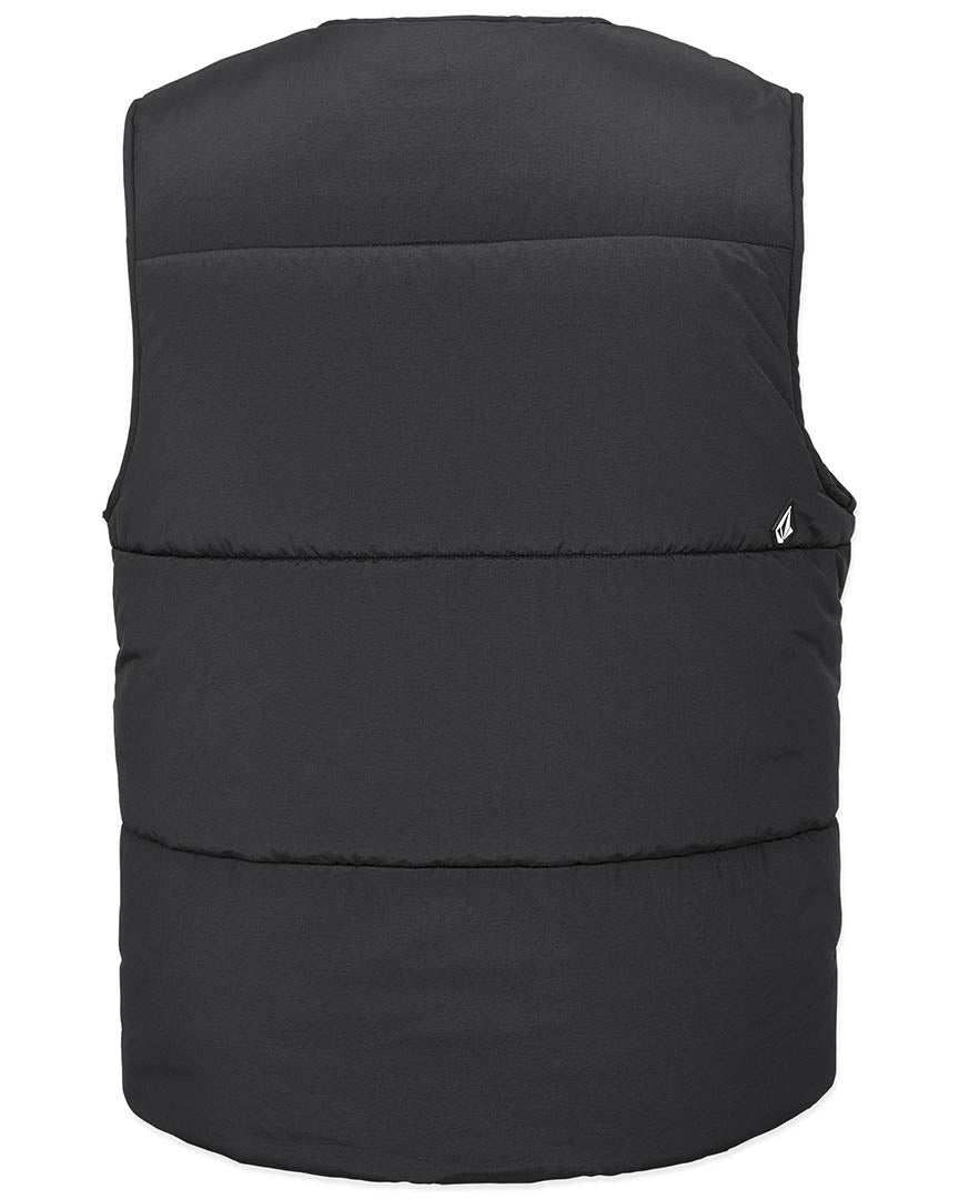 Layered Up Vest - Black