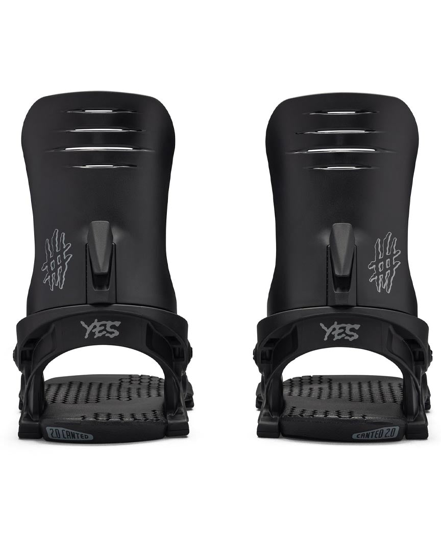 Ipo Snowboard Bindings - Black 2025