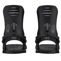 Ipo Snowboard Bindings - Black 2025