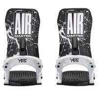 Airmaster Snowboard Bindings - White 2025