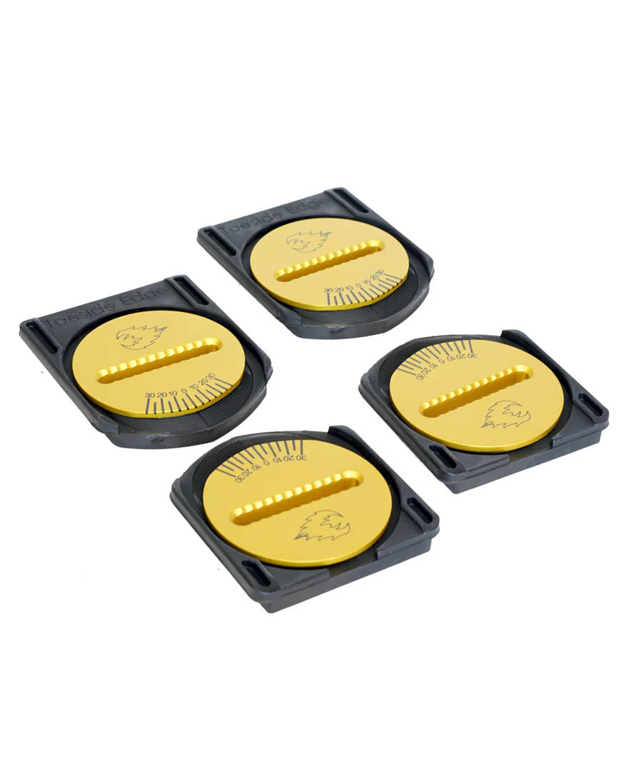 Canted Pucks - Gold