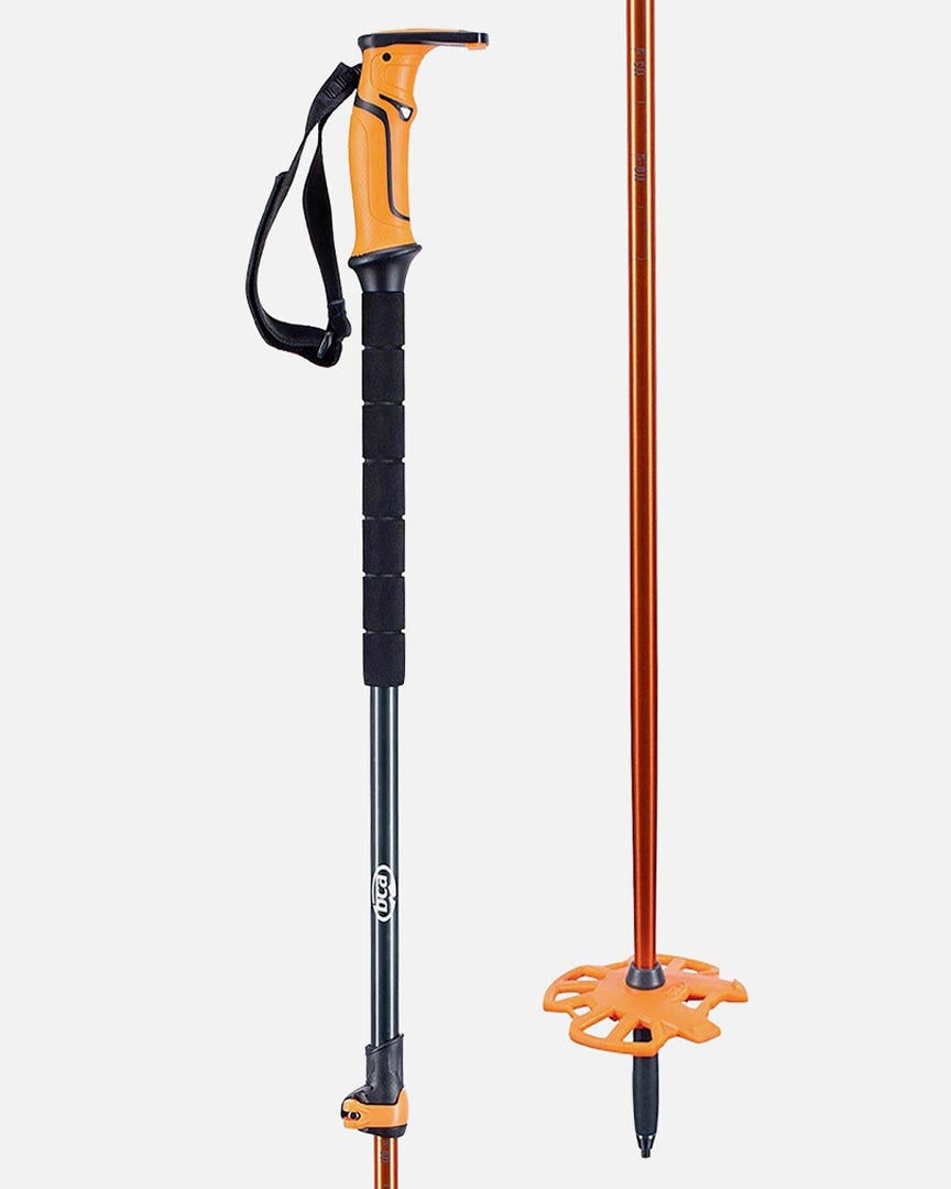 Pôles de ski Scepter Adjustable Alu - Black/Orange