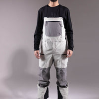 Mtn Surf Recycled Snow Bib - Smoke Gray