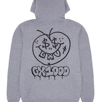 Face Plant Hoodie - Heather Grey