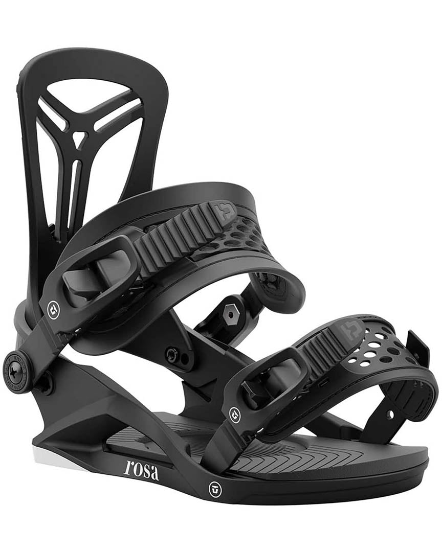 Rosa Womens Snowboard Bindings - Black 2025