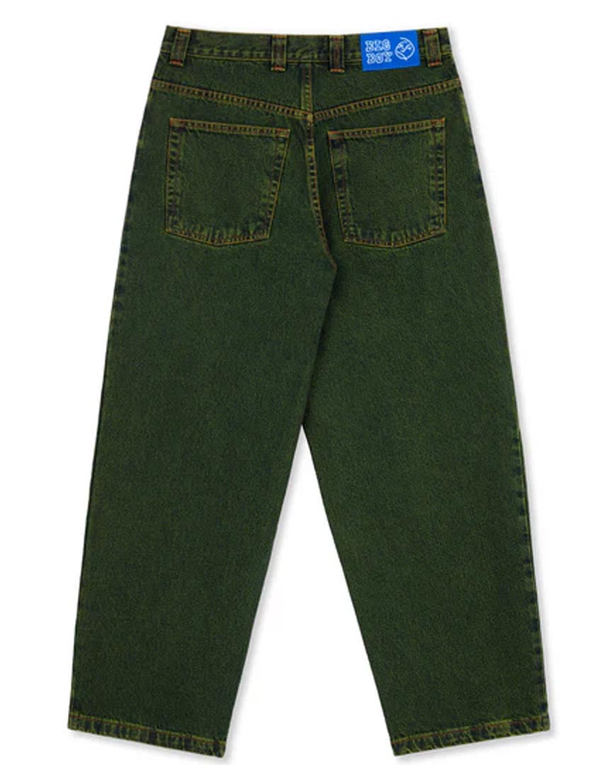 Big Boy Jeans - Chartreuse Blue