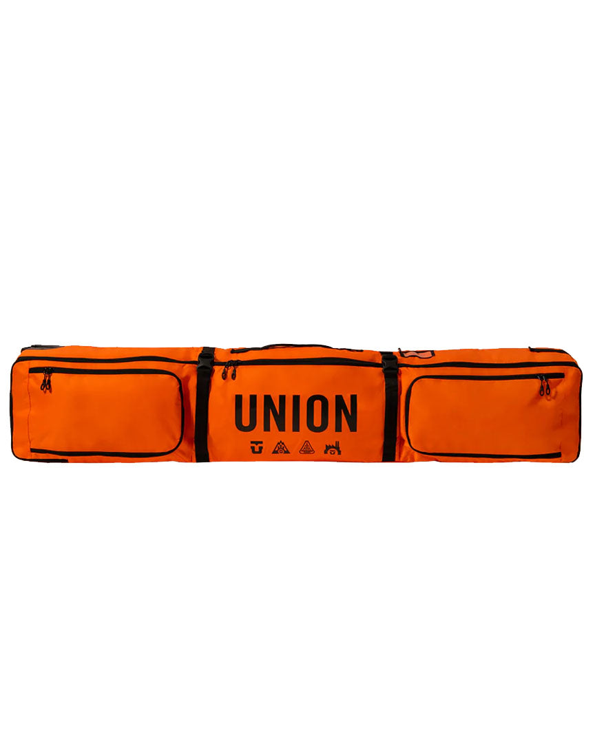 Wheeled Travel Snowboard Bag - Orange