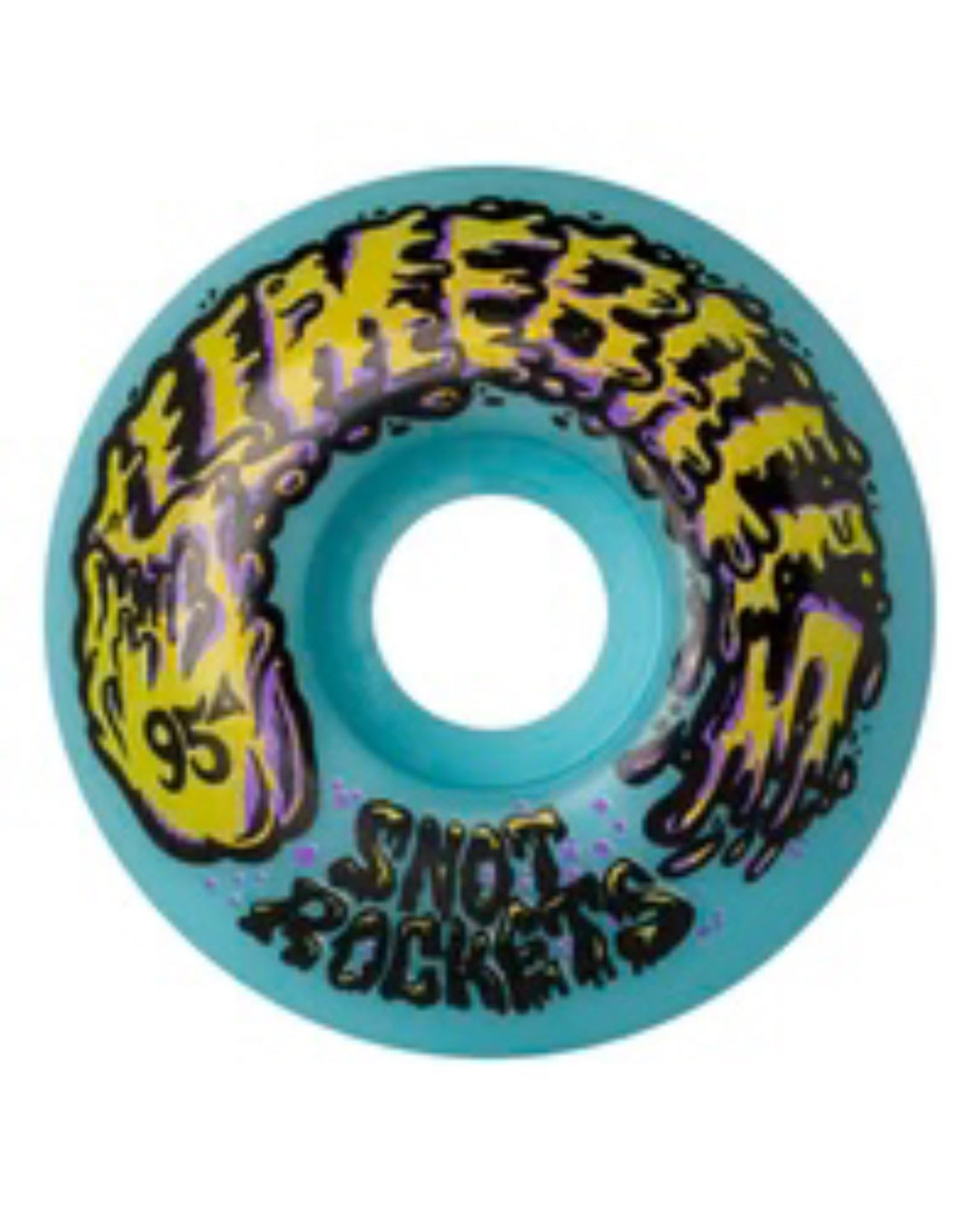 Snot Rockets Skateboard Wheels - Pastel Blue