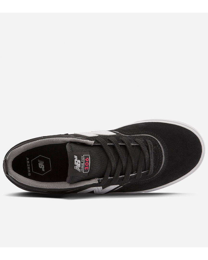 Souliers Numeric 306 Jamie Foy - Black White