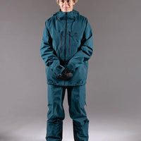 Shralpinist Stretch Recycled Winter Jacket - Pacific Teal