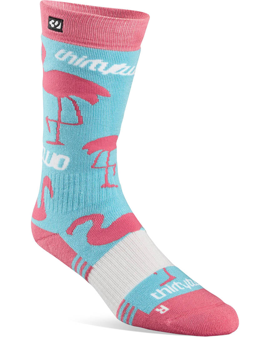 Chaussettes isolantes Women'S Double Socks - Pink