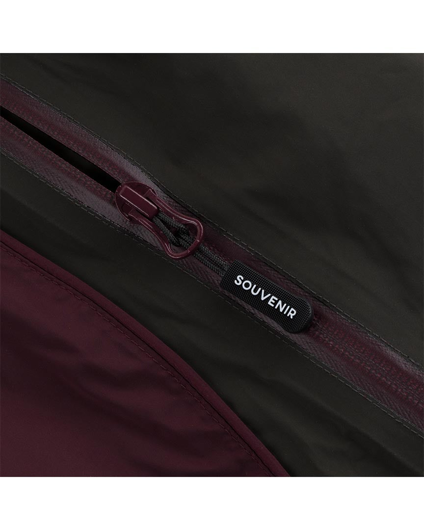 Insulated Track Winter Jacket - Oxblood