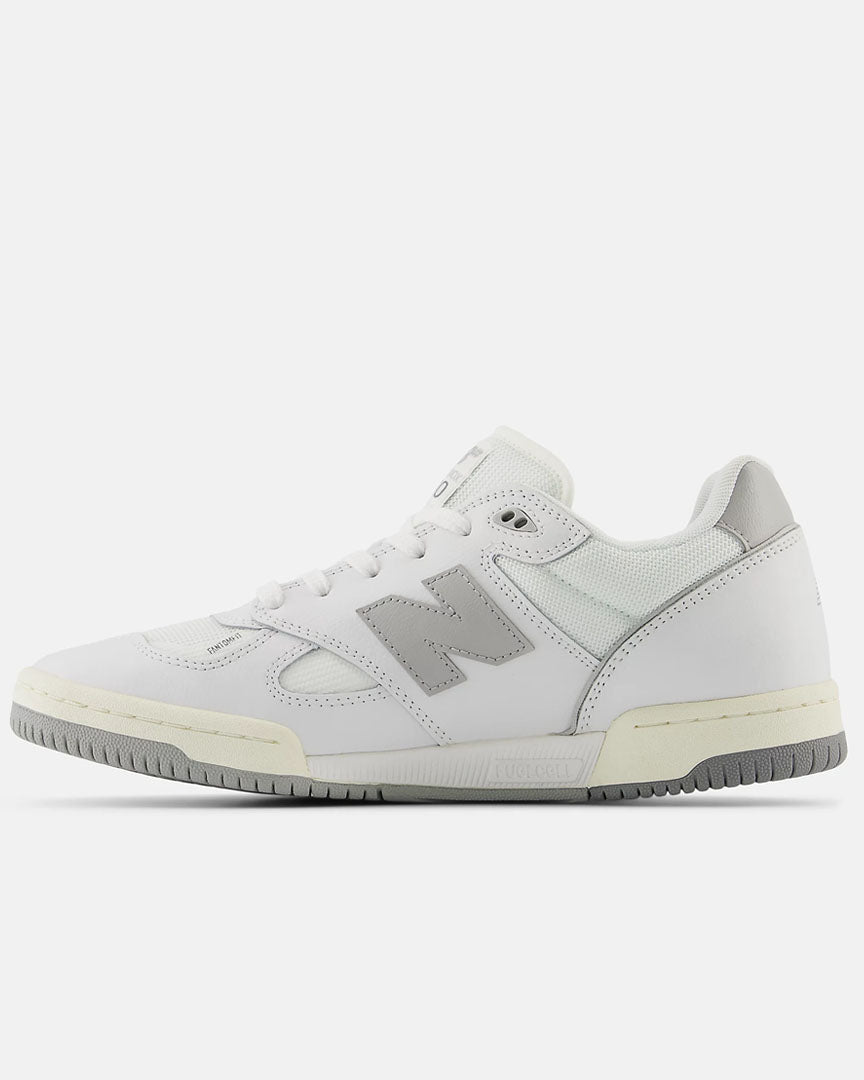 Numeric 600 Tom Knox Shoes - White Grey