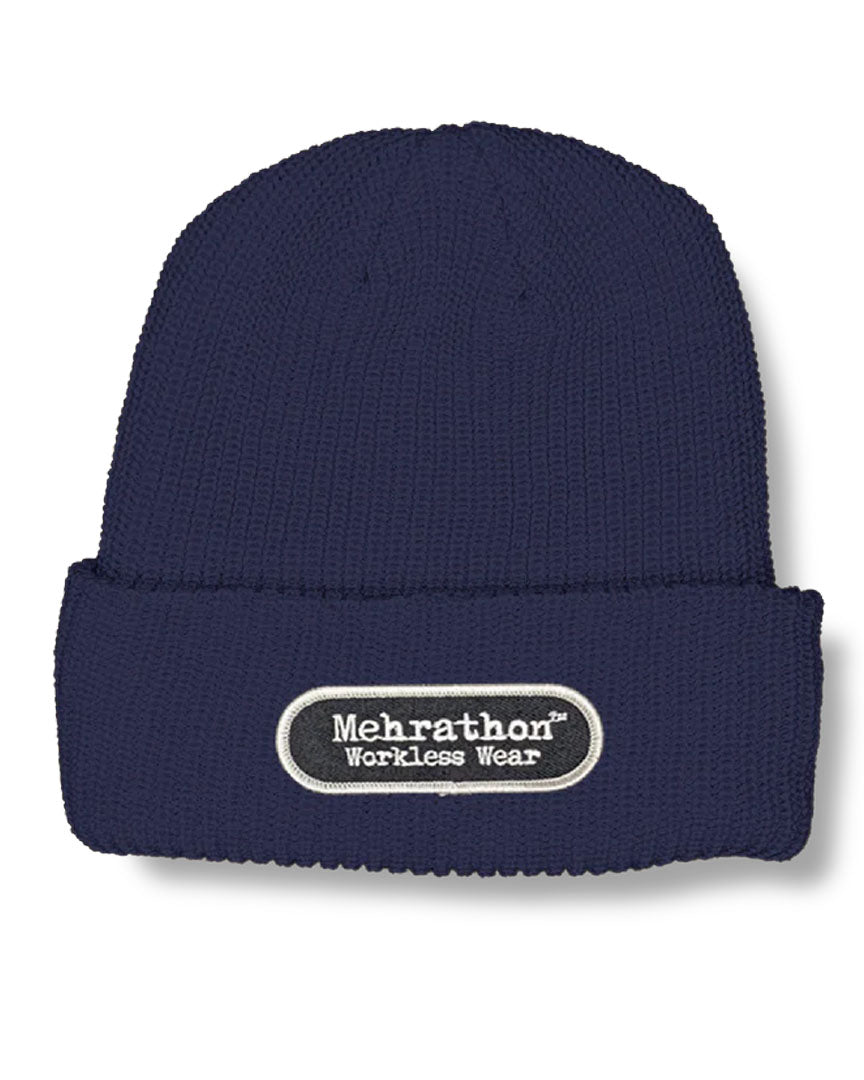 Patch Beanie - Navy