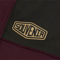 Insulated Track Snow Pants - Oxblood