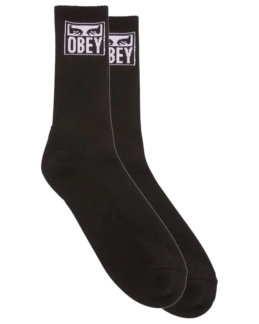 Obey Eyes Icon Socks - Black