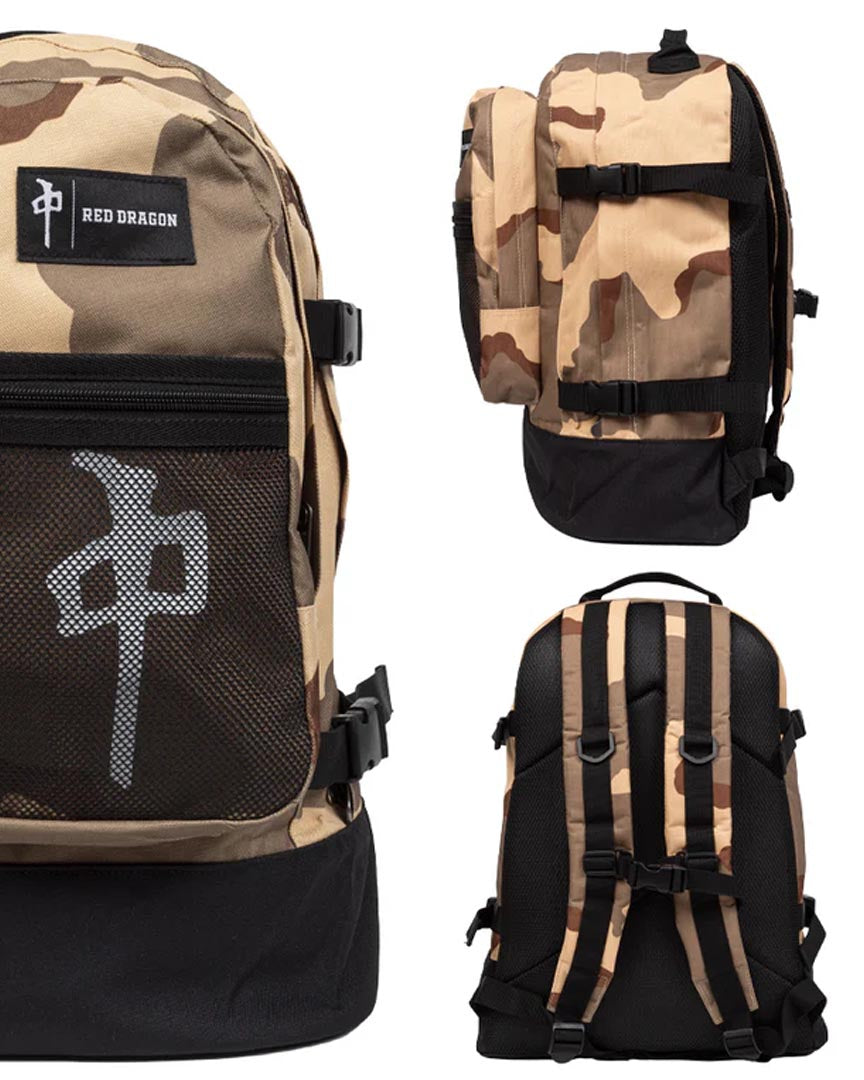 Explorer + Travel Bag Backpack - Tan Camo