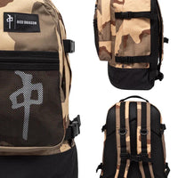 Explorer + Travel Bag Backpack - Tan Camo