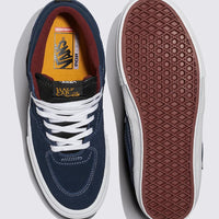 Souliers Skate Half Cab Shoes - Navy/Burgundy