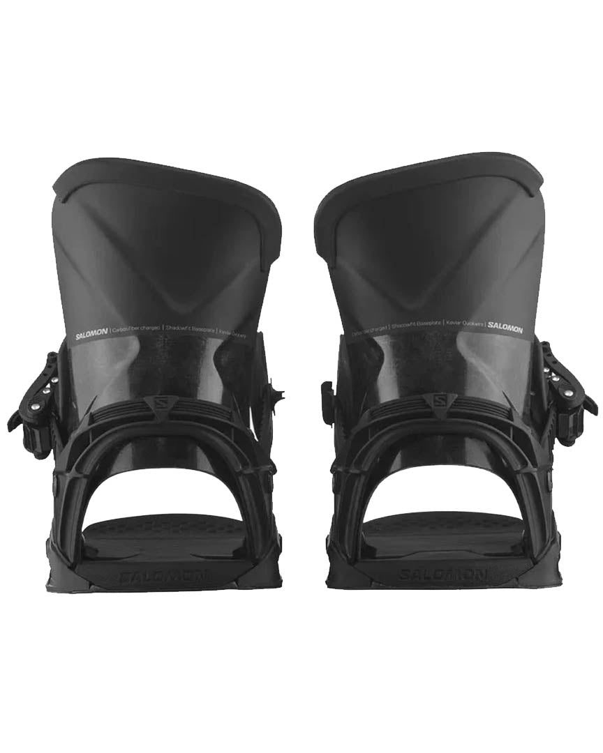 Quantum Carbon Snowboard Bindings - Black 2025