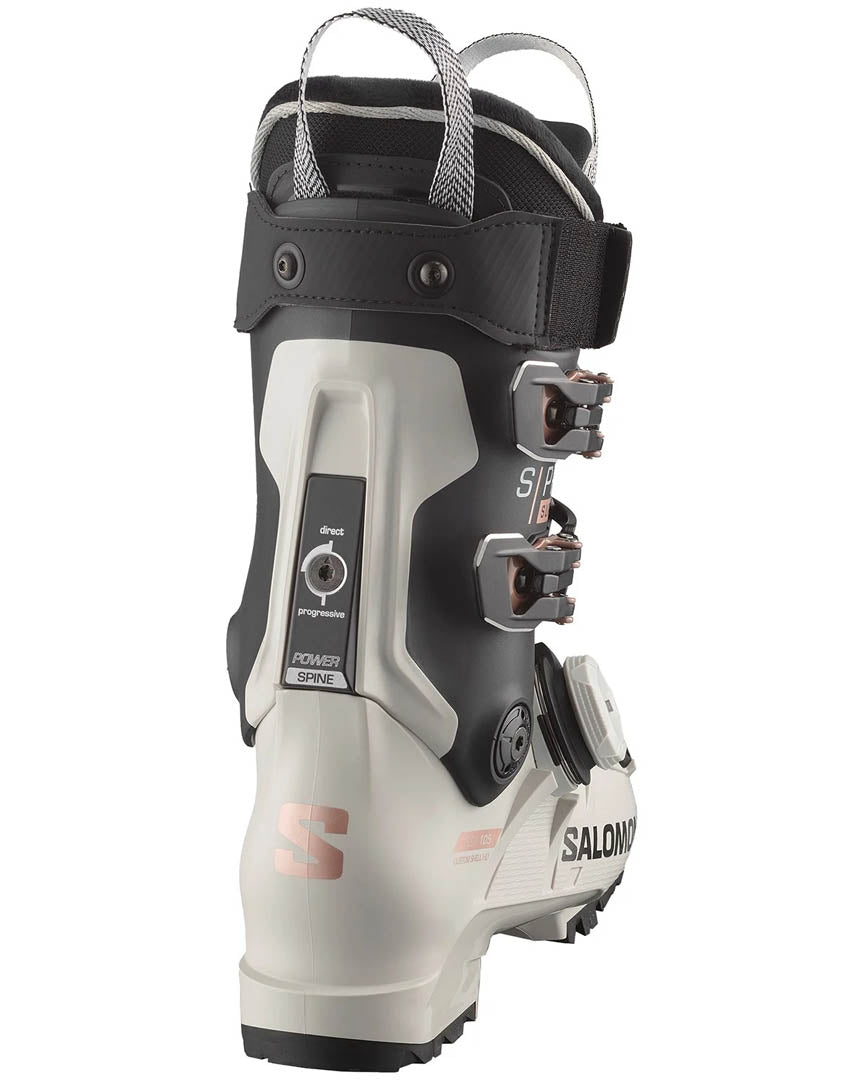 S/Pro Supra Boa 105 W Ski Boots - Grey/Black 2025