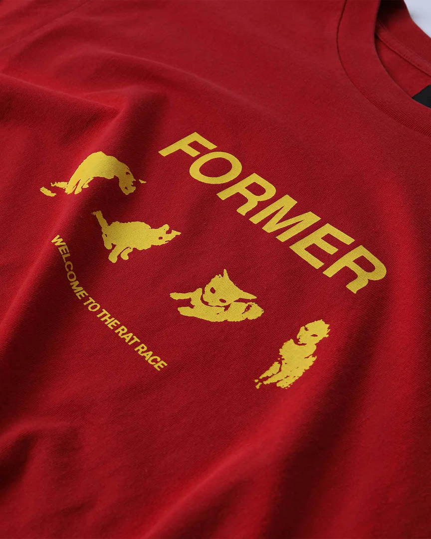 Kitty Litter T-Shirt - Washed Red