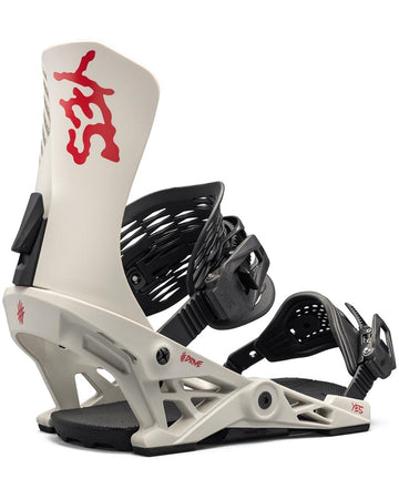 Drive Snowboard Bindings - Gray Red 2025