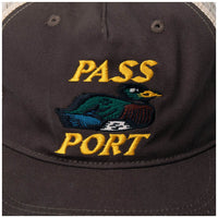 Fast Duck Workers Hat - Bark/Cream