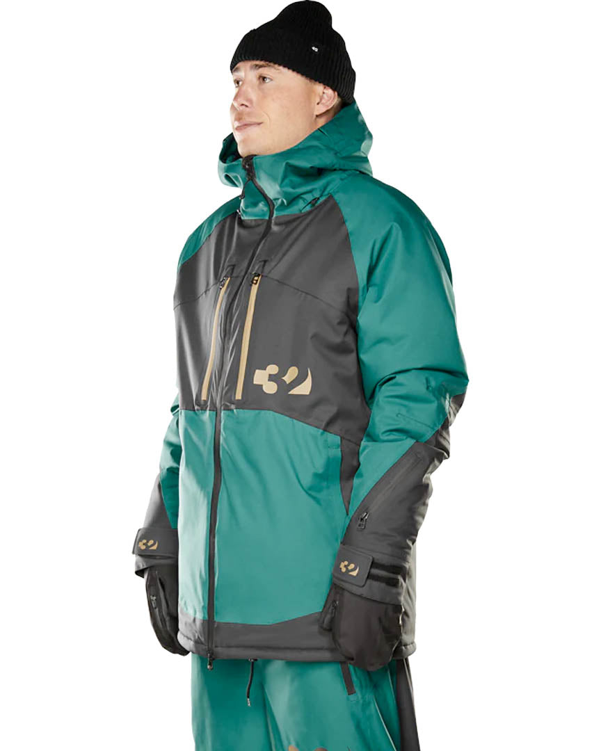 Lashed Insulated Jacket - Forest