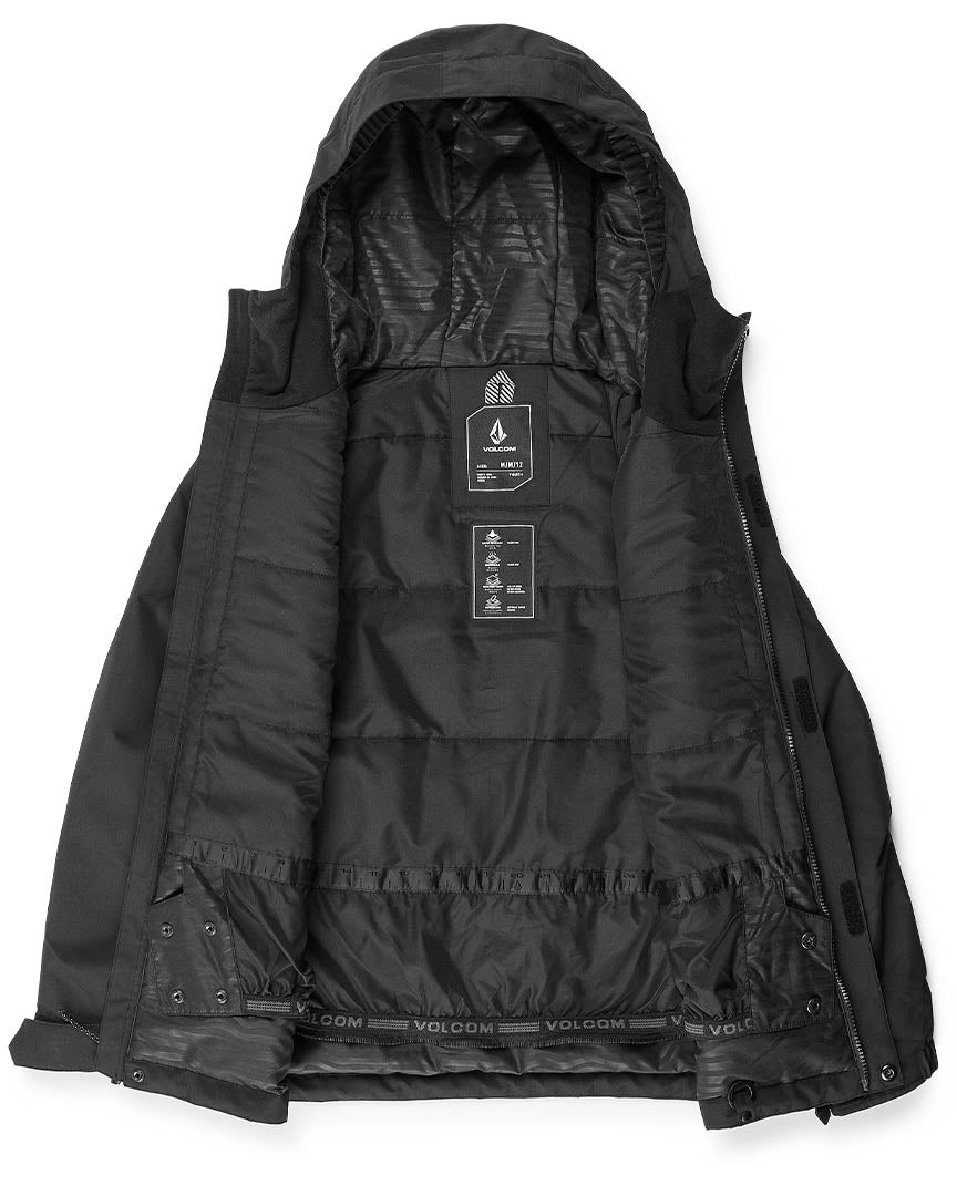 Kids Stone 91 Insulated Winter Jacket - Black