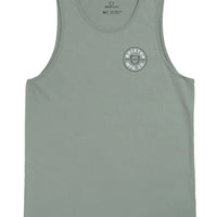 Camisole Crest Tank Top - Chinois Green/White/Black