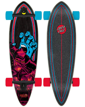 Pintail Stranger Things Screaming Hand Complete Longboard