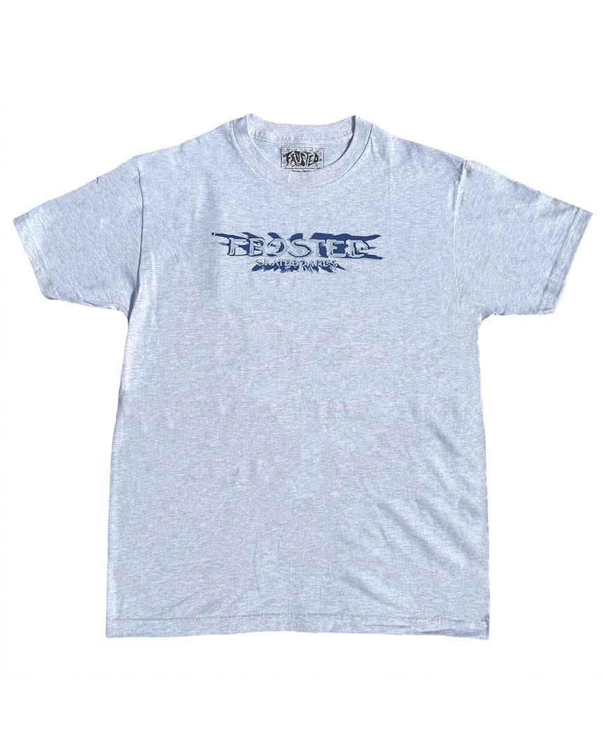 Infinity Blue T-Shirt - Ash Grey