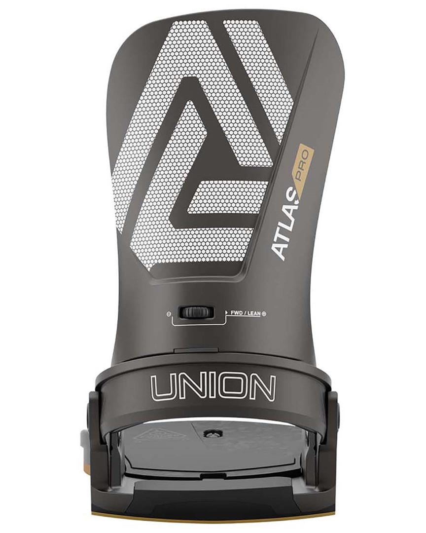 Atlas Pro Snowboard Bindings - Metallic Black 2025