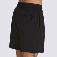 Primary Solid Elastic Shorts - Black