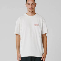 Crux Scratch T-Shirt - Bone