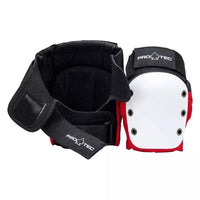 Street Knee Pads - Red White Black