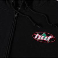 Andromeda Zip Hoodie - Black