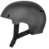 Icon Brain Bucket Winter Helmet - Black