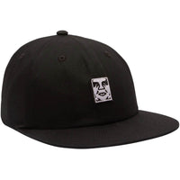 Icon Patch Panel Hat - Black