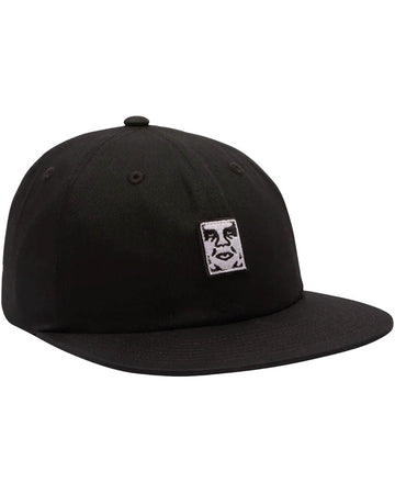 Icon Patch Panel Hat - Black