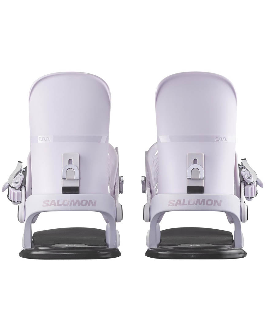 Edb Snowboard Bindings - Lilac 2025