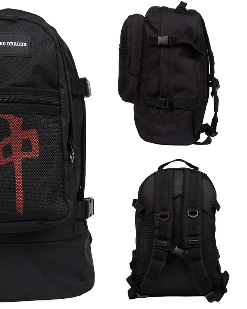 Explorer + Travel Bag Backpack - Black/Red