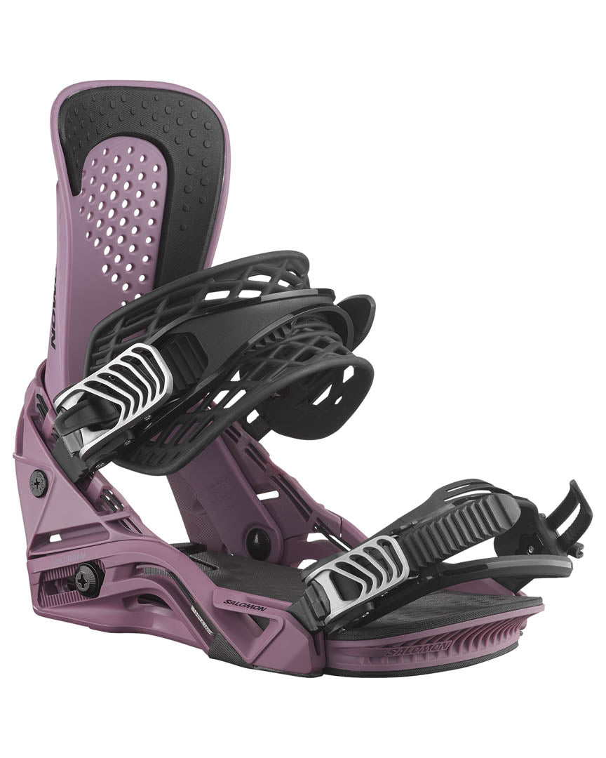 Hologram Snowboard Bindings - Grape Shake 2025