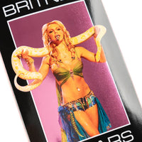 X Britney Spears Snake - Son Of Boline Skateboard Deck - Black/Pink