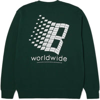 Huf X Bronze Crewneck Sweatshirt - Forest Green