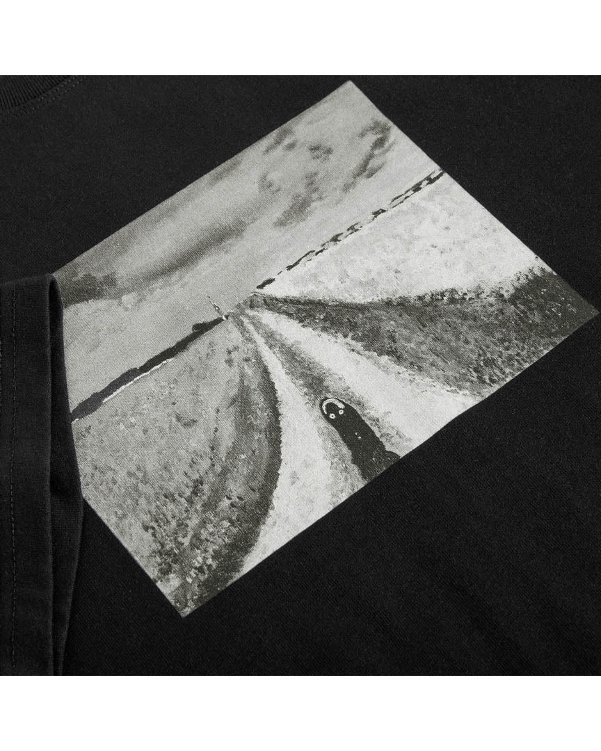 T-shirt Open Fields - Black