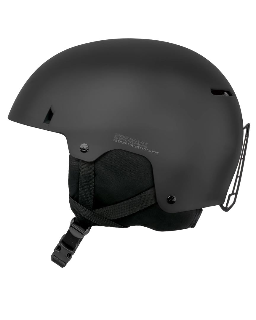 Casque hiver Icon Snow (Fit System) - Black